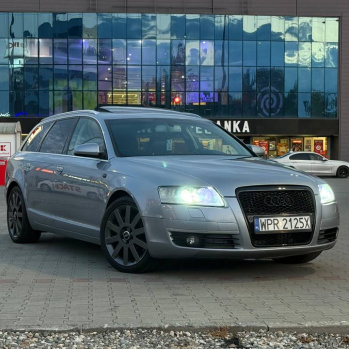 Audi A6C6 2007 TDI srebrne