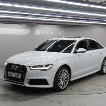 Audi A6 2018 blanche, essence