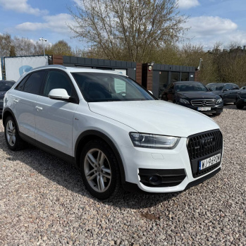 Audi Q3 Quattro 2014 kolor biały, diesel