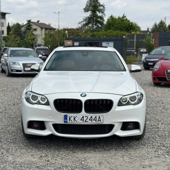 BMW F10 525d M-pakiet 2014 белый, дизель
