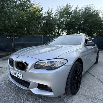BMW 535i 2011 сріблястий, бензин