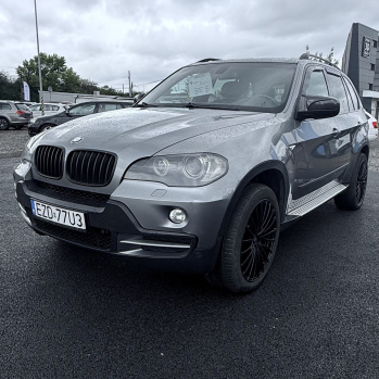 BMW x5 2008 серый, дизель