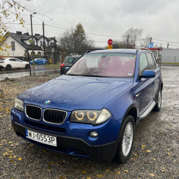 BMW X3 2008 синій, дизель