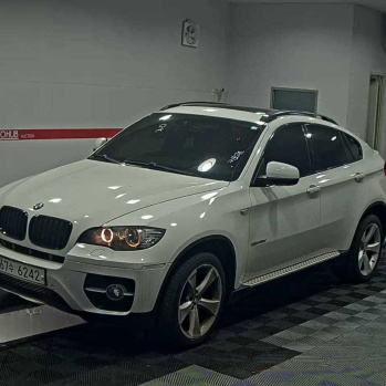 BMW X6 2012 blanche, diesel