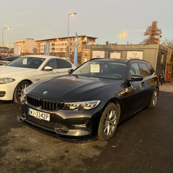 BMW 320d 2019 чорний, дизель