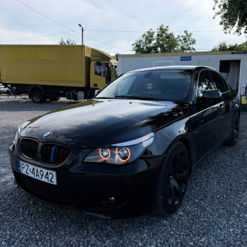 BMW 525d E60 2006 czarny, Diesel