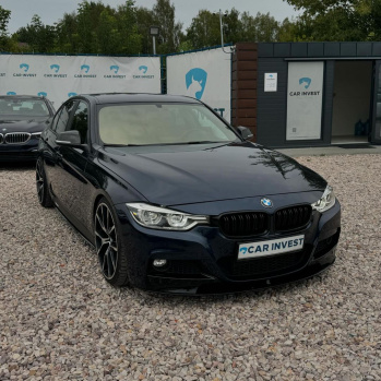 BMW 318 2015 чорний, дизель