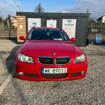 BMW 320 2008 червоний, дизель