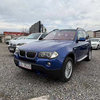 BMW X3 2008 синий, дизель
