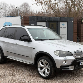 BMW X5 2007 серебреный, дизель