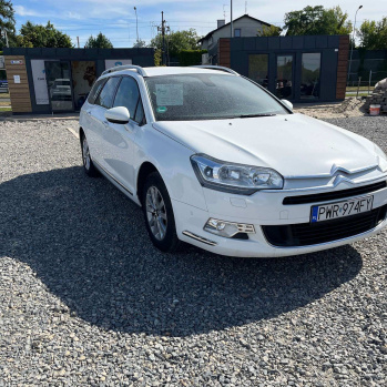 Citroen C5 2014 biały, diesel