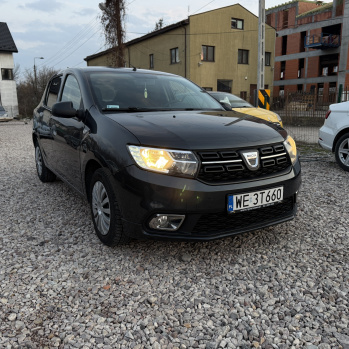 Dacia Sandero 2017 чорний, газ/бензин