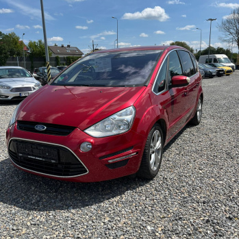 Ford S-max 2014 красный, турбобензин