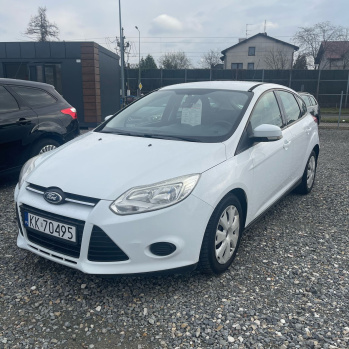 Ford Focus 2014 белый, турбодизель