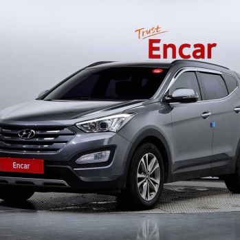 Hyundai Santa FE 2015 сірий, дизель