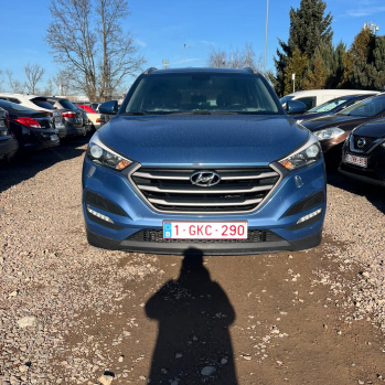 Hyundai Tucson 2016 синий, турбодизель