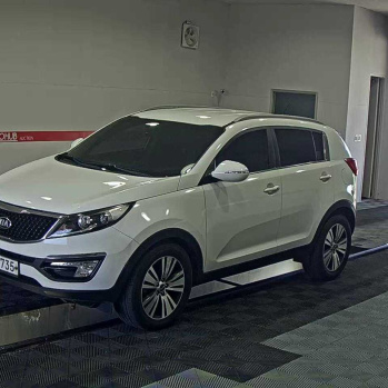 KIA Sportage 2016 blanc, diesel