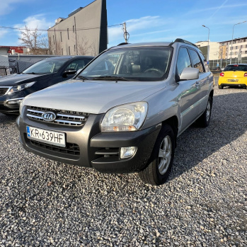 KIA Sportage 2008 серебристый, дизель