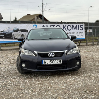 Lexus CT200H 2012 czarny, benzyna/hybryda
