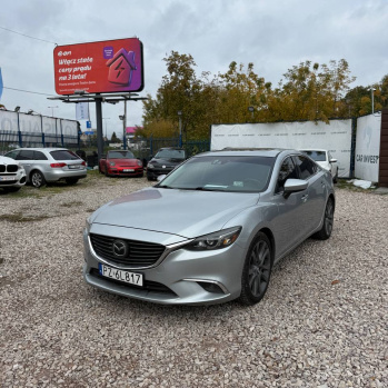 Mazda 6 2016 srebrny, benzyna