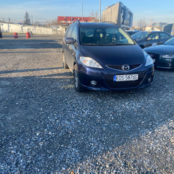 Mazda 5 2010 czarny, diesel