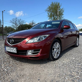 Mazda 6 2008 bordowy, diesel