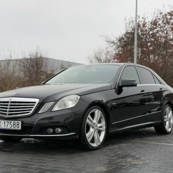 Mercedes-Benz E220 w212 TDI 2009 noir, diesel