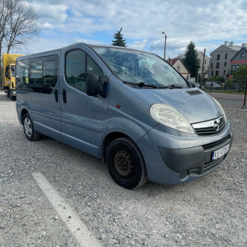 Opel Vivaro 2008 niebieski, diesel