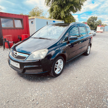 Opel Zafira 2006 черный, газ/бензин
