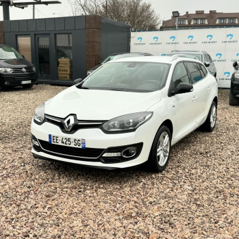 Renault Megane 2016 blanc, essence