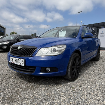 Skoda Octavia A5 2009 niebieska, gaz/benzyna