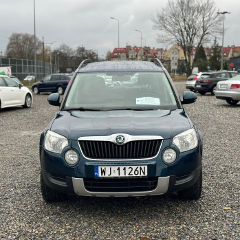 Skoda Yeti 2011 niebieska, benzyna