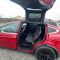 Tesla Model X 90D 2017 red, electric