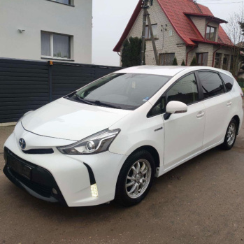 Toyota Prius Plus 2015 biały, benzyna/hybryda