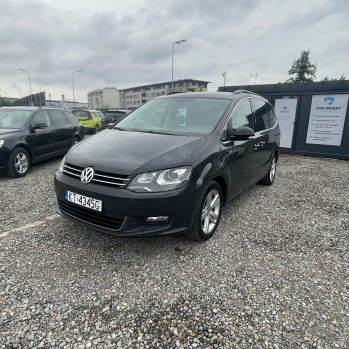 Volkswagen Sharan 2012 czarny, turbodiesel
